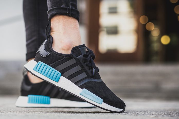 How the adidas NMD R1 “Icey Blue” Looks On-Feet | Sneakers Cartel