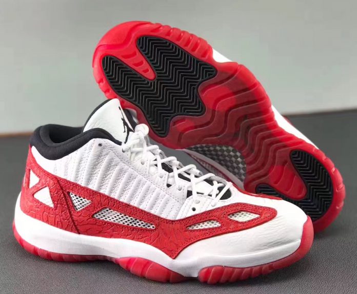air jordan 11 low ie fire red