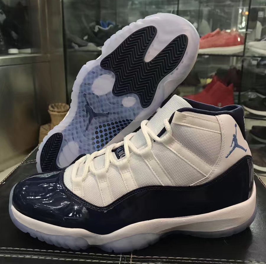 Air Jordan 11 Unc Midnight Navy Release Date Sneaker Bar Detroit