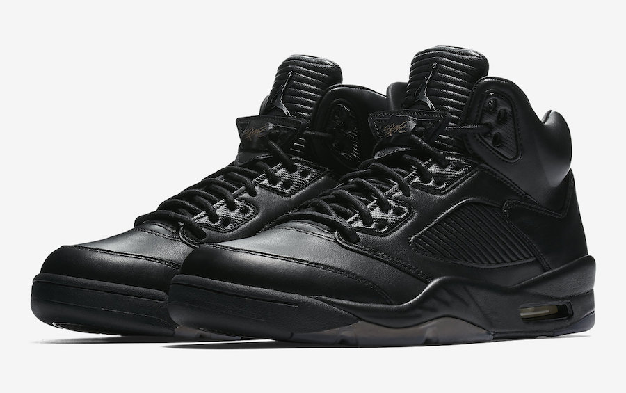 Air Jordan 5 Triple Black 881432-010
