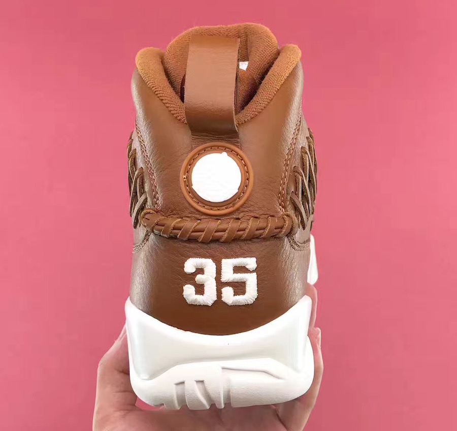 Air Jordan 9 Baseball Glove Pack Brown Leather