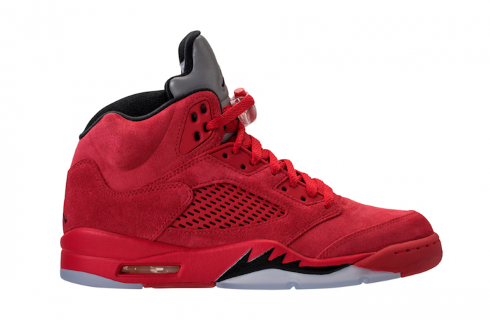 jordan-5-red-suede Air Jordan 5 Red Suede July 1