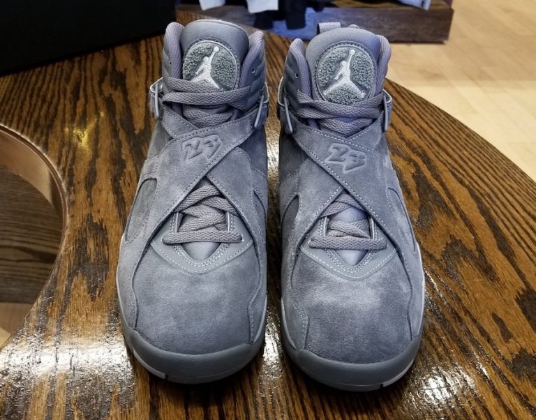 Air Jordan 8 Cool Grey Release Date 305381-014 - Sneaker Bar Detroit