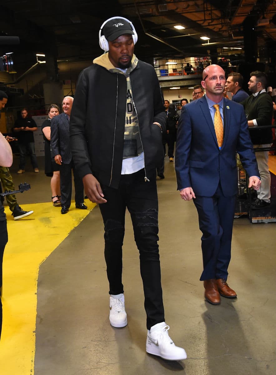 Kevin Durant OFF-WHITE Nike Air Force 1 Low White