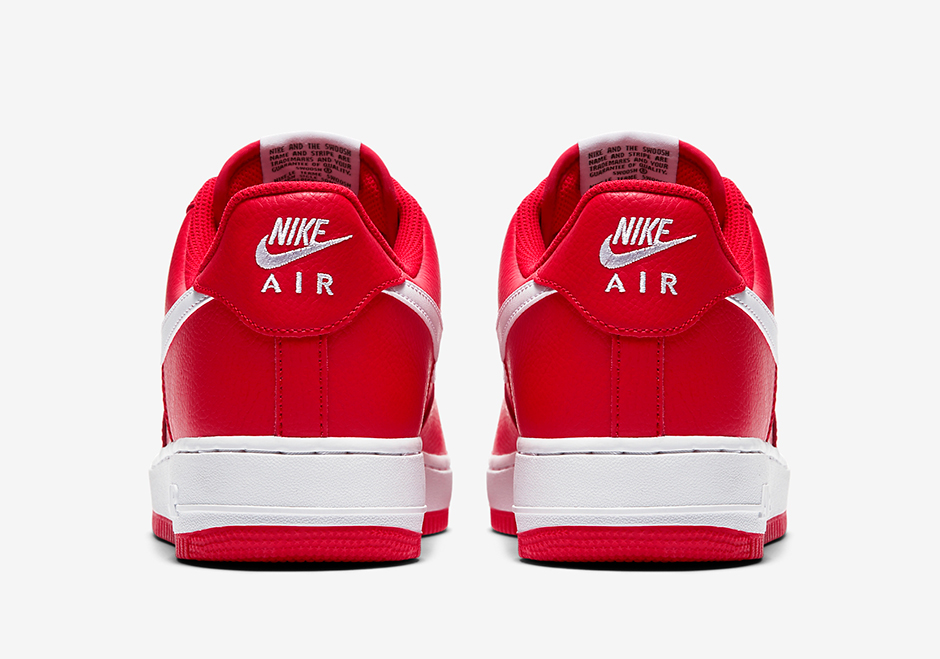 Nike Air Force 1 Low University Red Mini Swoosh Release Date