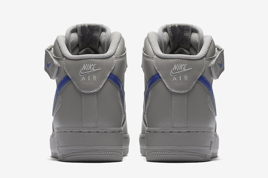 Nike Air Force 1 Mid Dust Grey Royal Blue