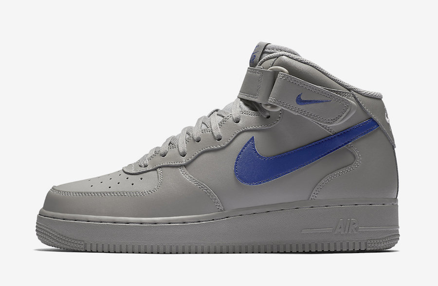nike air force grey and blue