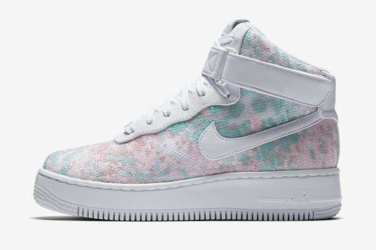 nike air force 1 upstep hi lx glass slipper