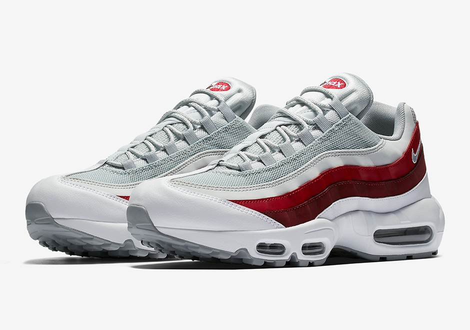 air max red white grey