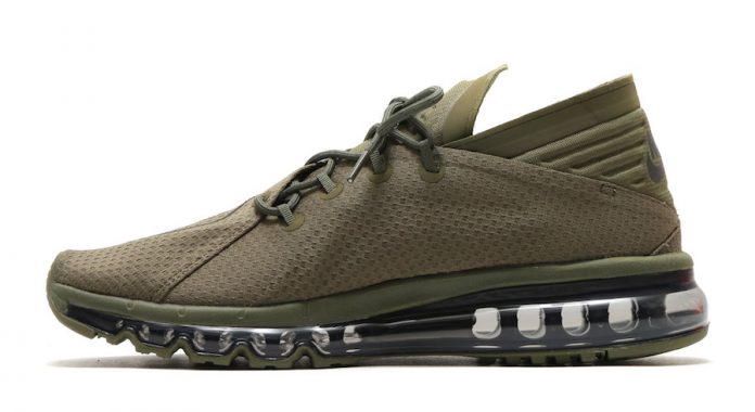 nike air max flair olive green