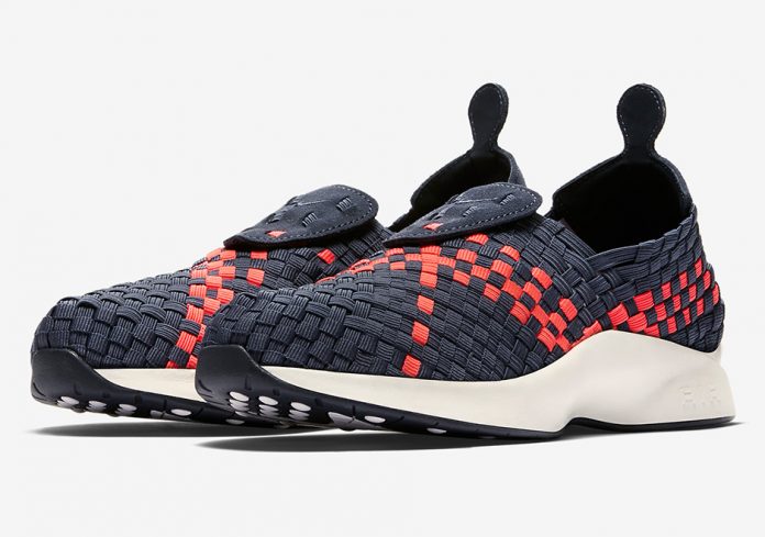 nike-air-woven-thunder-blue-solar-red Nike Air Woven Thunder Blue Solar Red