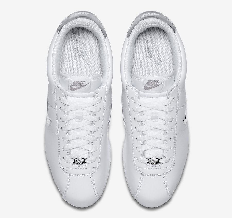Nike Cortez Jewel White Silver