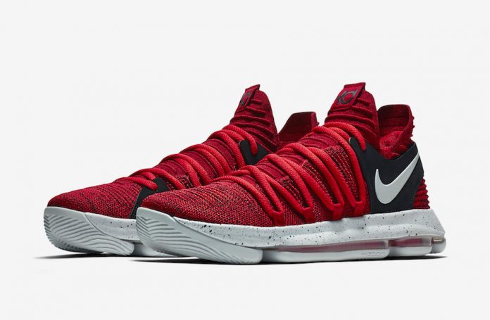 red kd shoes