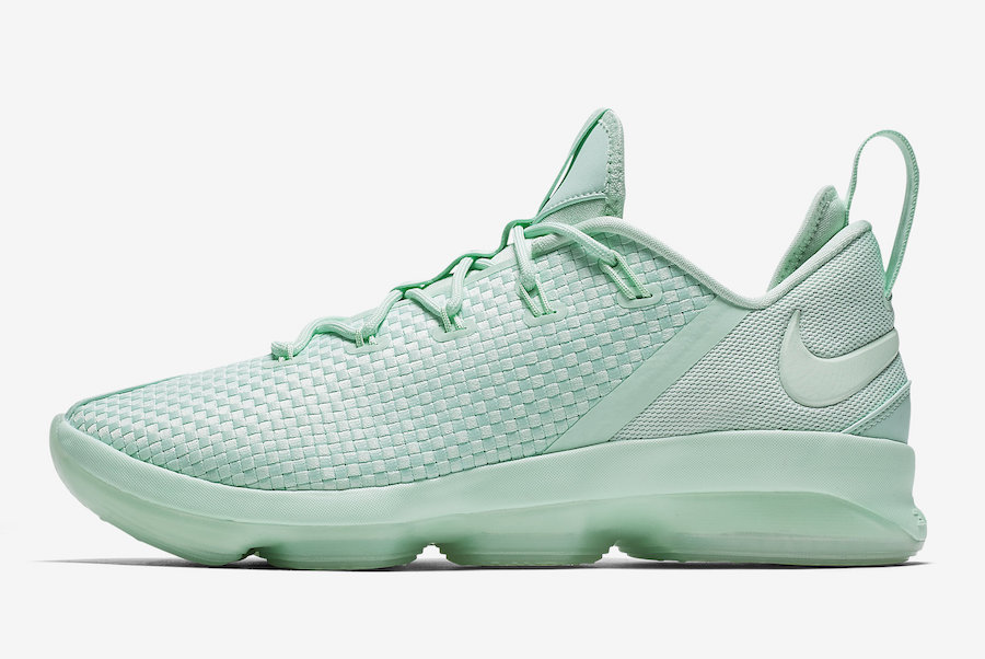 Nike LeBron 14 Low Mint Green 878635-300