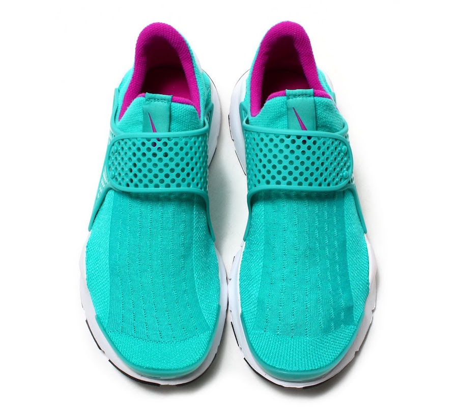Nike Sock Dart Clear Jade Hyper Violet 848475-301