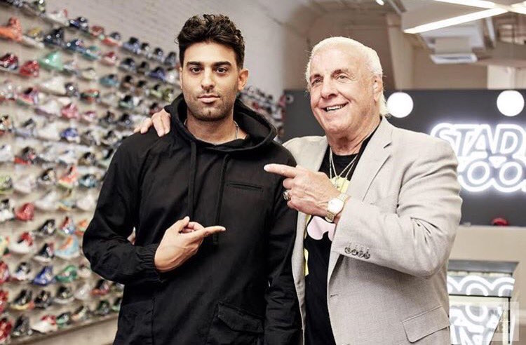 Ric Flair Goes Sneaker Shopping