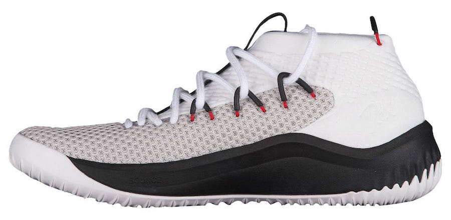 adidas Dame 4 White Black Red Release Date BY3759