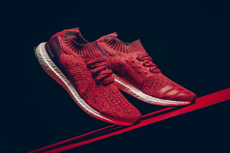 adidas ultra boost uncaged dark red