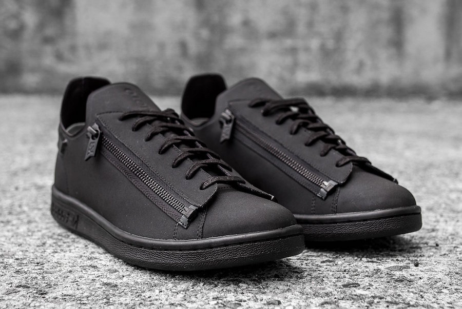 adidas Y-3 Stan Smith Zip Triple Black CG3207 - Sneaker Bar Detroit