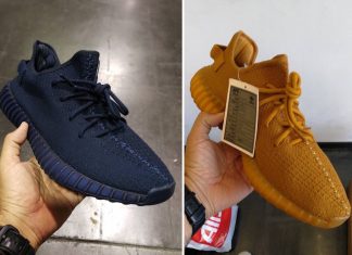 adidas Yeezy Boost 350 V2 Samples Blue Gold