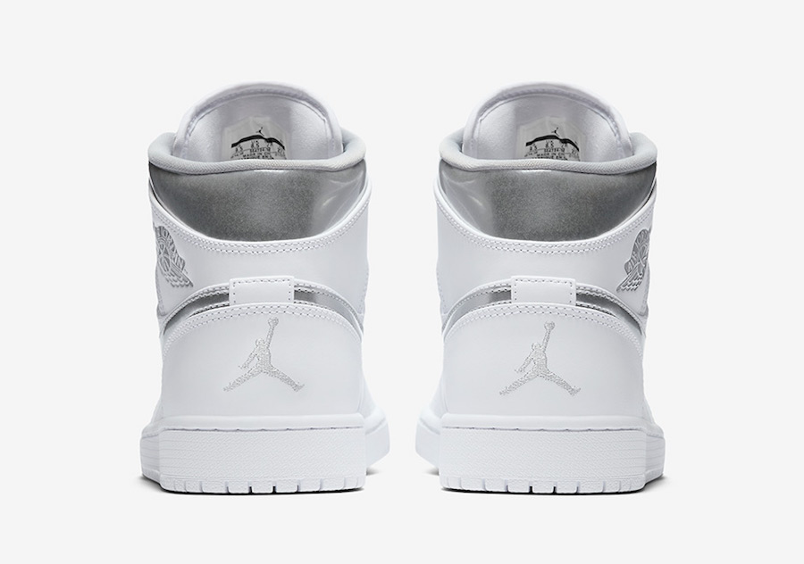 Air Jordan 1 Mid Metallic Silver 554724-105 - Sneaker Bar Detroit