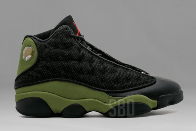 jordan 13 olive green
