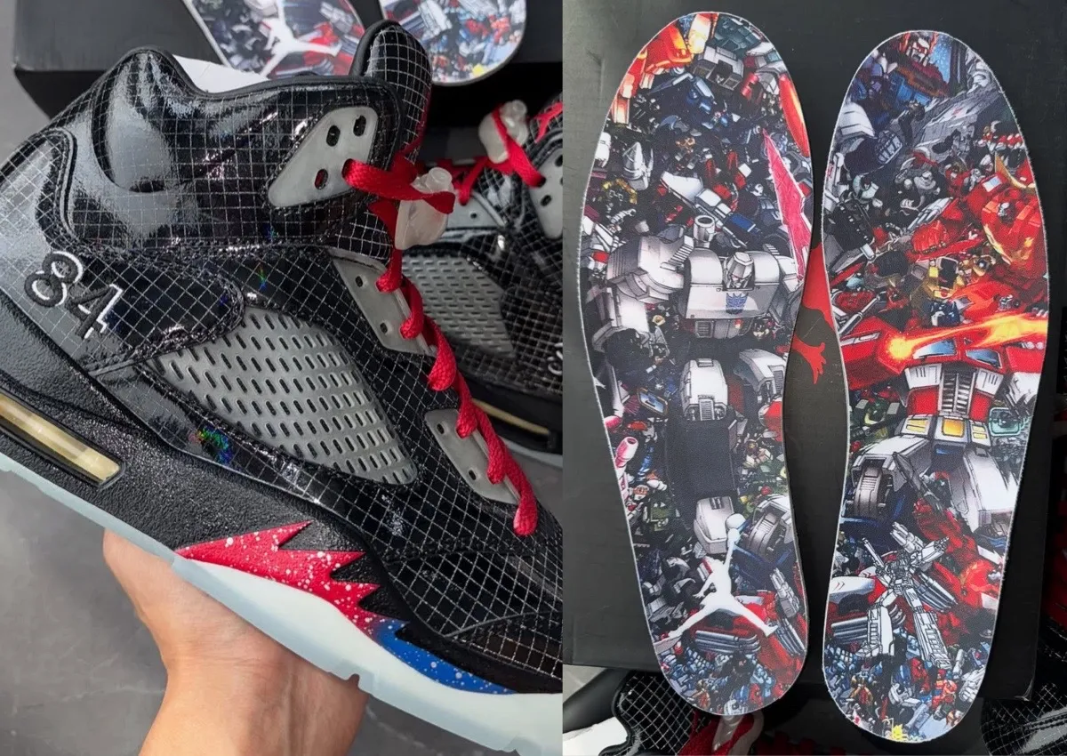 Detailed Look at the Air Jordan 5 “Transformers” PE