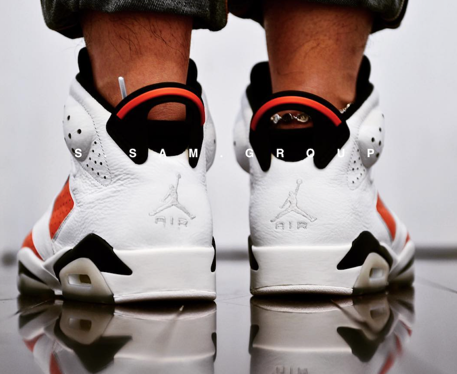 Air Jordan 6 Gatorade On Feet