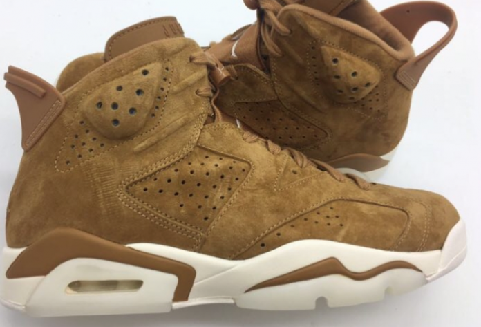 Air Jordan 6 Golden Harvest Wheat 384664-705