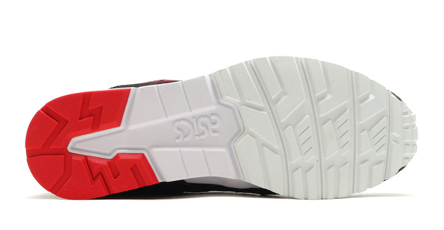 ASICS Gel Lyte Japanese Denim Pack in Black and Red | Sneakers Cartel