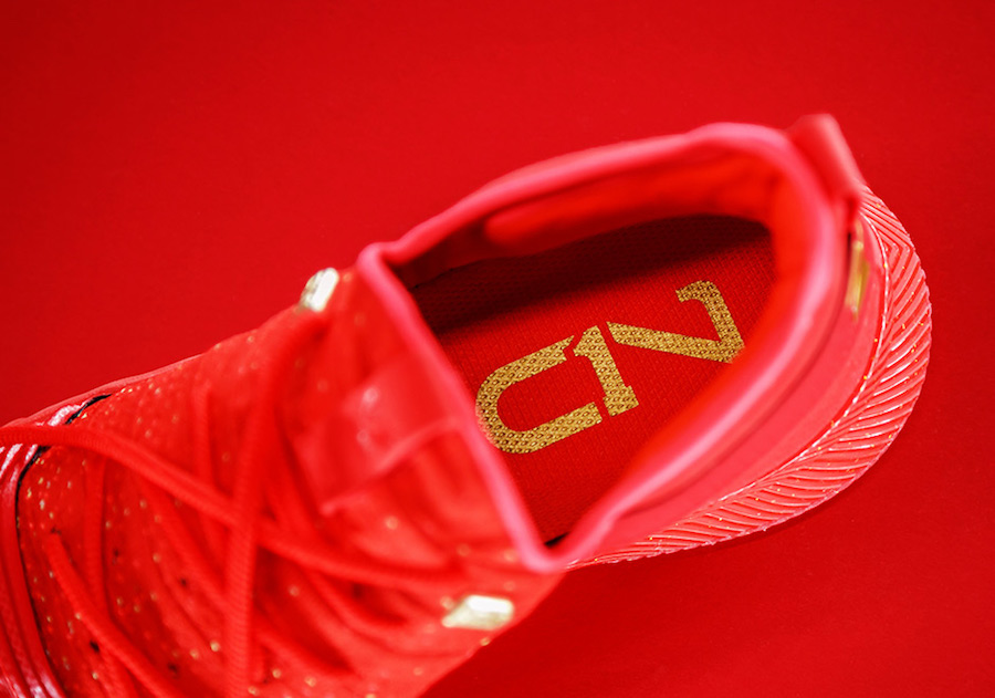Cam Newton Under Armour C1N Trainer Red Gold