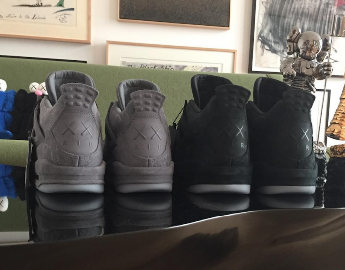 kaws-black-air-jordan-4-2018 KAWS Black Air Jordan 4 2018