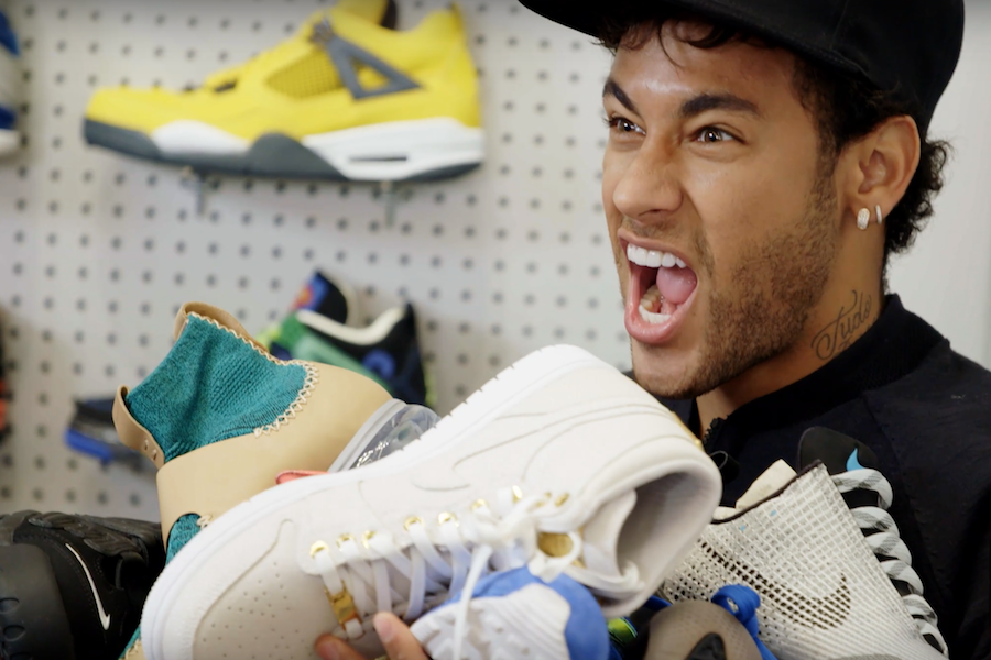 Neymar Sneaker Shopping