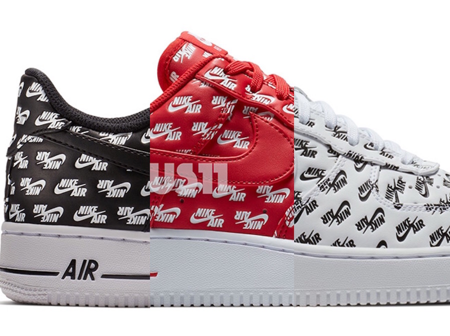 nike air force all over print
