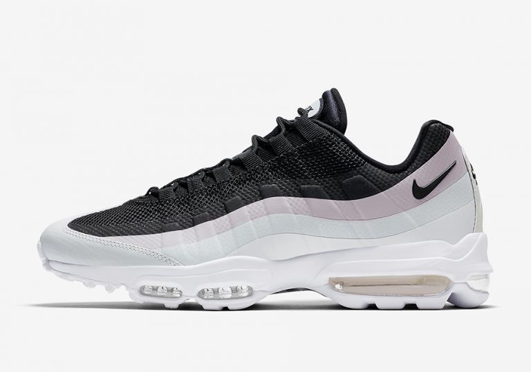 Nike Air Max 95 Ultra Black White Pink 857910-009 - Sneaker Bar Detroit