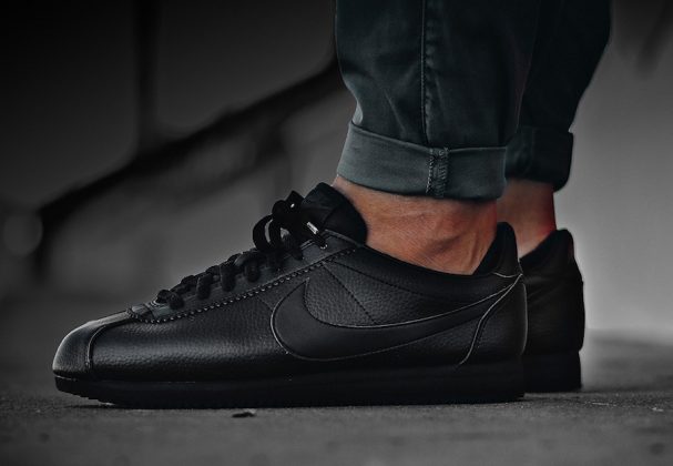 Nike Cortez Black Leather - Sneaker Bar Detroit
