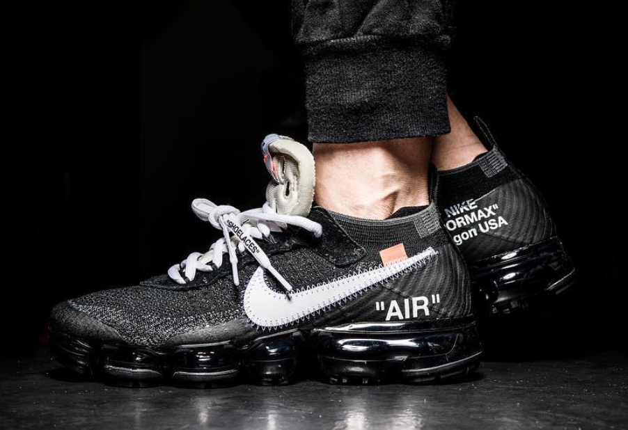Off-White Nike VaporMax On Foot