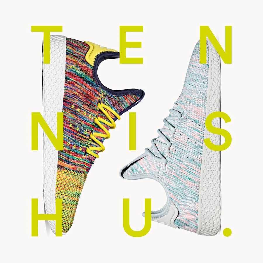 Pharrell adidas Tennis Hu Color Pack Release Date