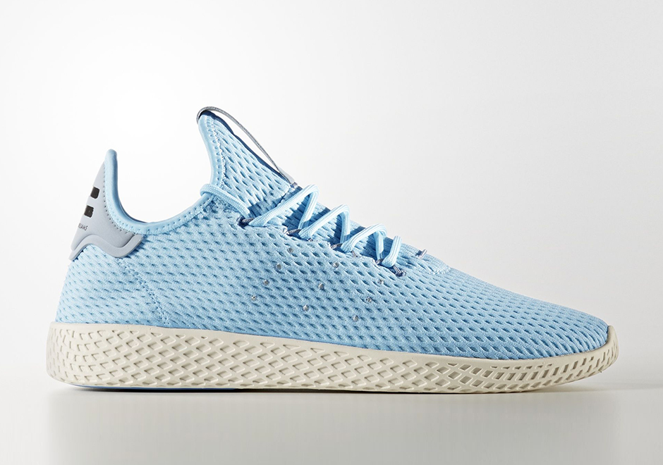 Pharrell adidas Tennis Hu Light Blue