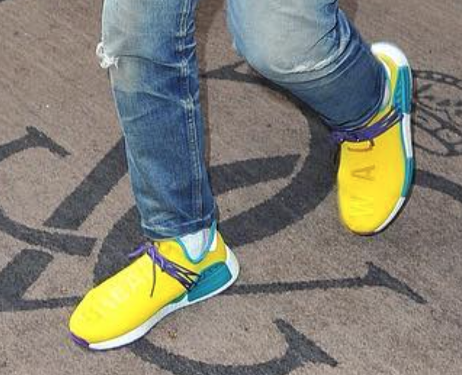 Pharrell Williams adidas NMD Hu Yellow