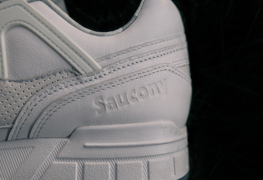 Saucony x TBlake Triple White - Sneaker Bar Detroit