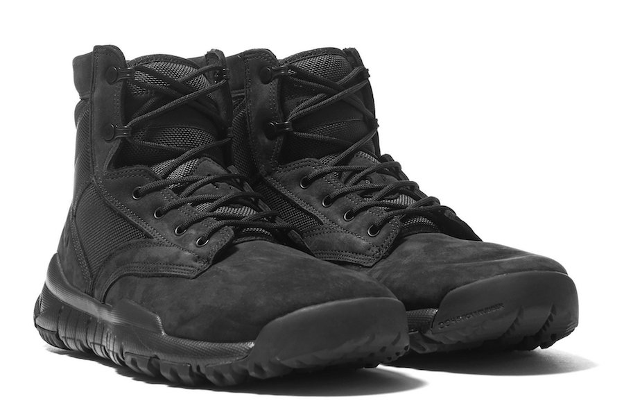 Nike SFB 6 Inch NSW Leather Boot Triple Black - Sneaker Bar Detroit