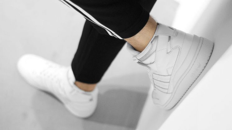 adidas Forum Mid Refined White Silver - Sneaker Bar Detroit