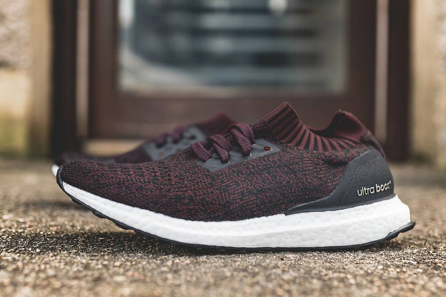 adidas ultra boost uncaged tactile red dark burgundy