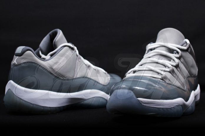 low top jordan 11 cool grey