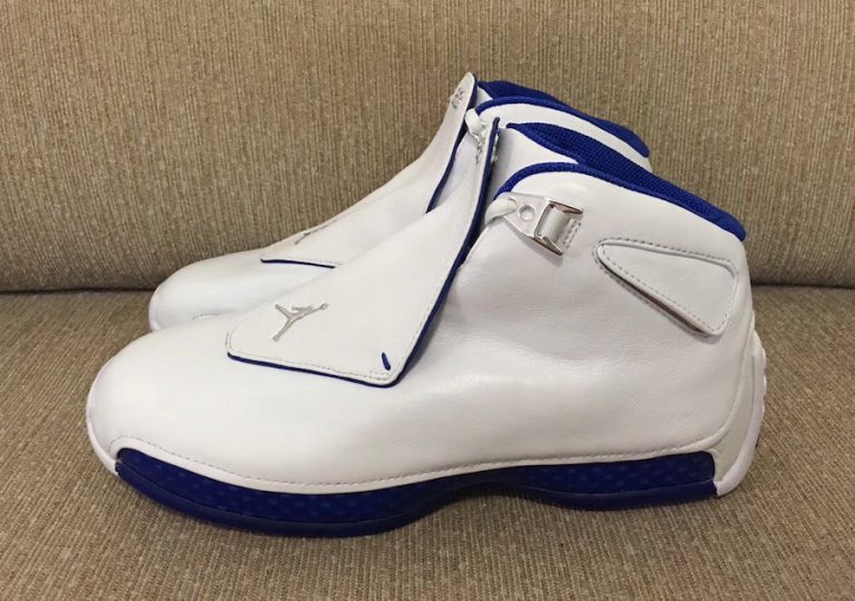 Air Jordan 18 Sport Royal Wizards AA2494-106 - Sneaker Bar Detroit