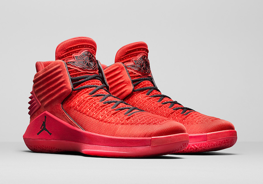 Air Jordan 32 Red Suede Rosso Corsa AA1253-601
