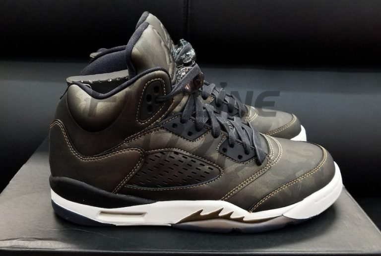 Air Jordan 5 Premium Heiress Metallic Field - Sneaker Bar Detroit