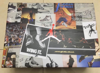 Air Jordan 6 Pinnacle Poster Shoe Box Packaging