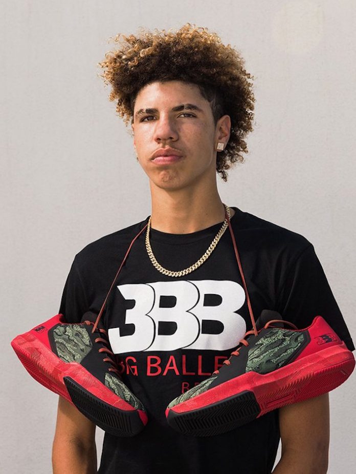 Big Baller Brand Melo Ball 1 Camo Sneaker Bar Detroit